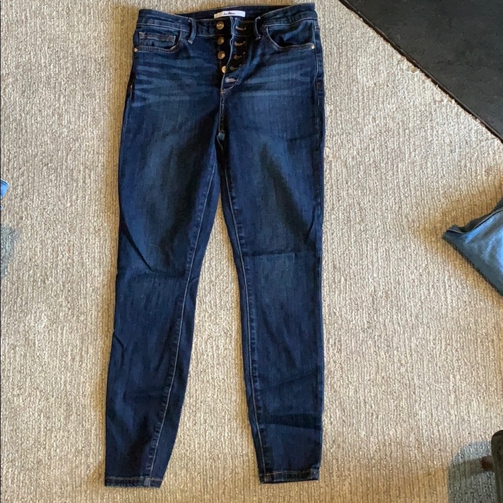 Sam Edelman “the stiletto” dark wash skinny jeans